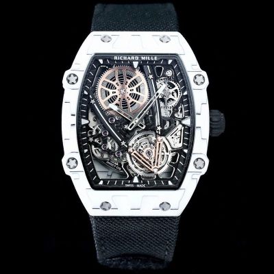 RICHARD MILLE Factory RM 27-05 Flying Tourbillon Rafael Nadal White Carbon Fibre Diameter 47.25mm Watch